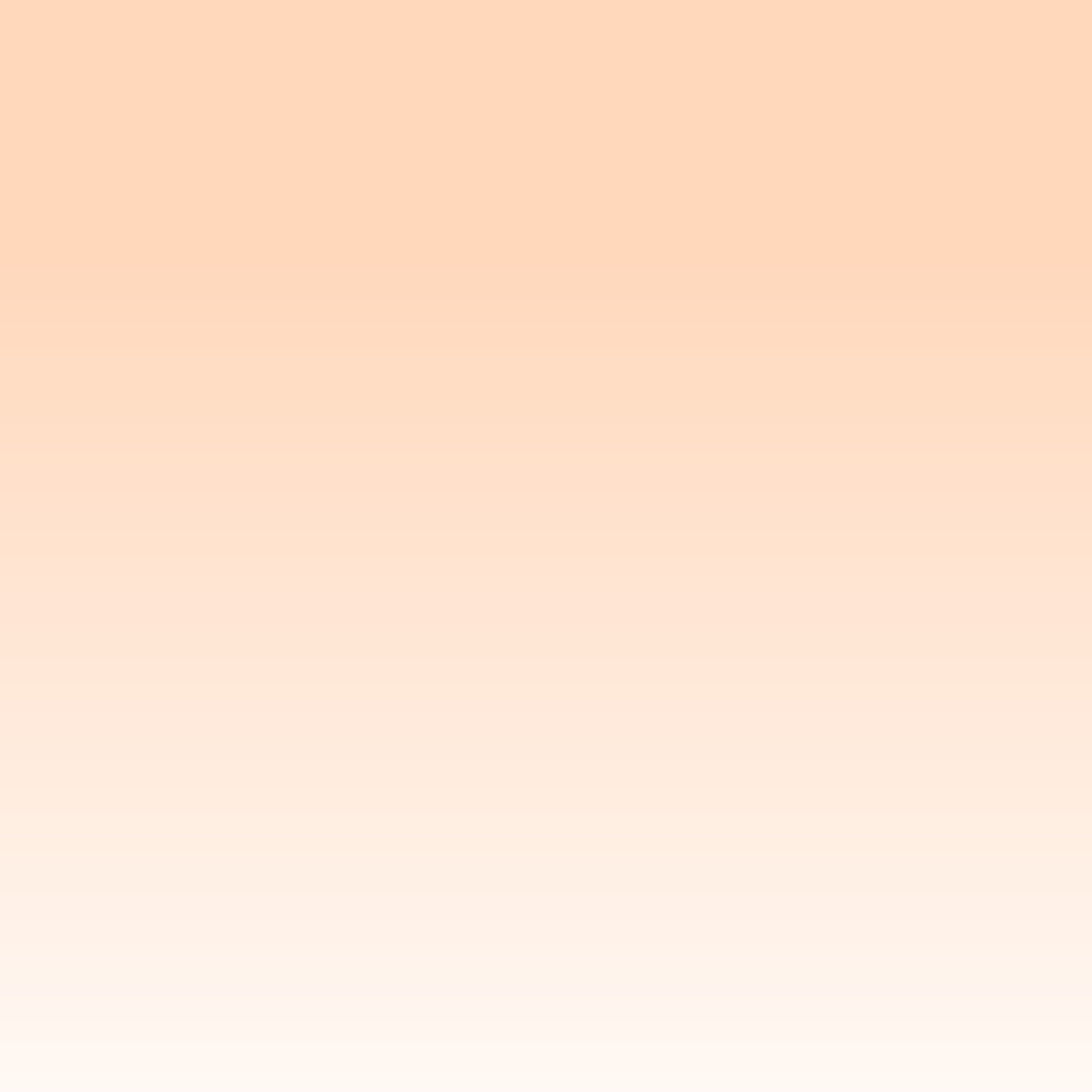 Peach and white gradient background